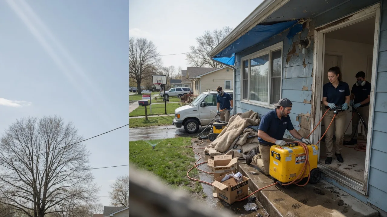 Basement Flood Cleanup in West Chester, IA near me